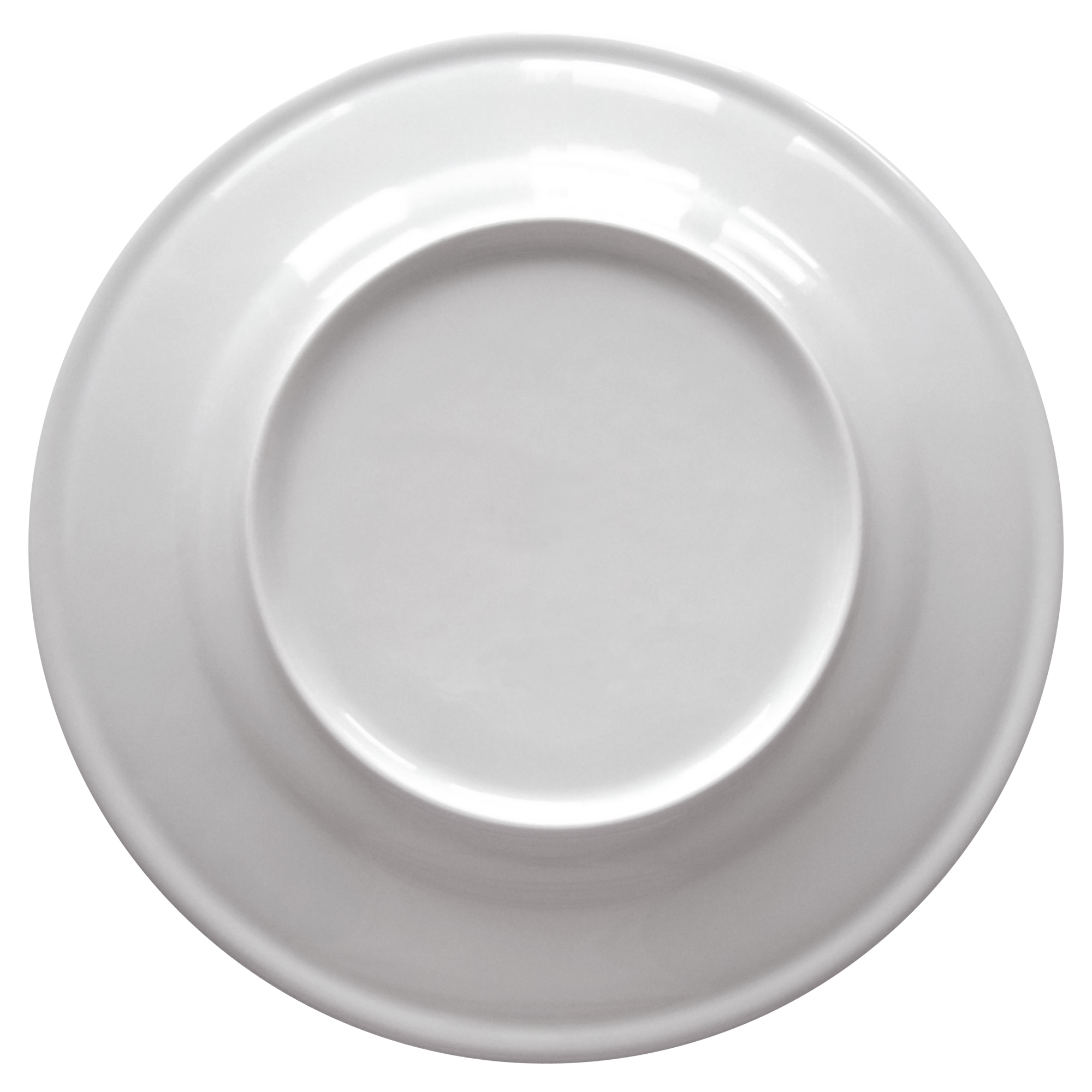 Rainbow R Кръгла бяла чиния Ф26.5 см 9 (2) Rainbow R Кръгла бяла чиния Ф26.5 см